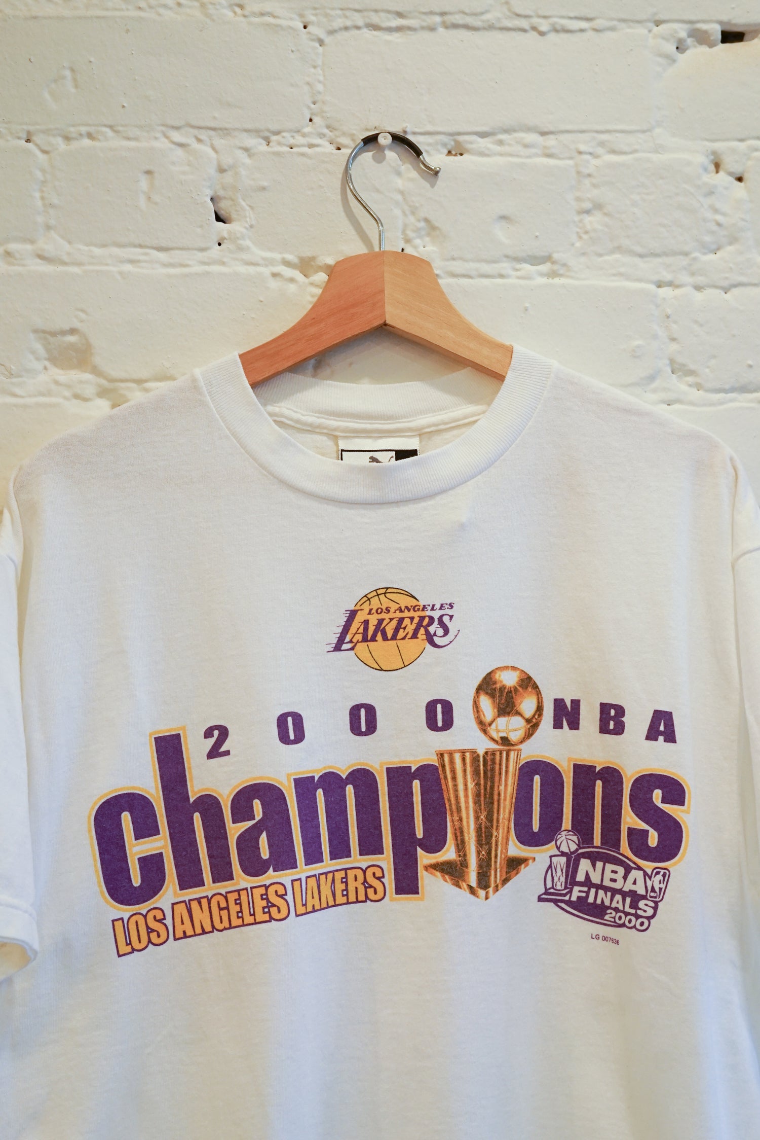 *Rare* T shirt vintage Lakers 2000 champions pour homme taille M