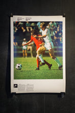 Charger l&#39;image dans la galerie, Affiche originale 1976 des Jeux Olympiques de Montréal, Football &amp; Haltérophilie, recto verso (Grand format)
