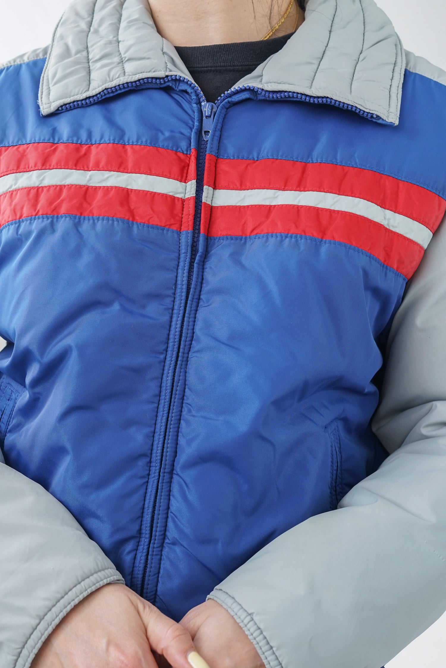 Manteau rétro 70s-80s Skyr unisexe style la Guerre des Tuques S-M