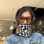 Ribotti Remake Club Tayler unisex sunglasses - oversized aviator tortoiseshell frame, green tinted lenses, retro 90s style 