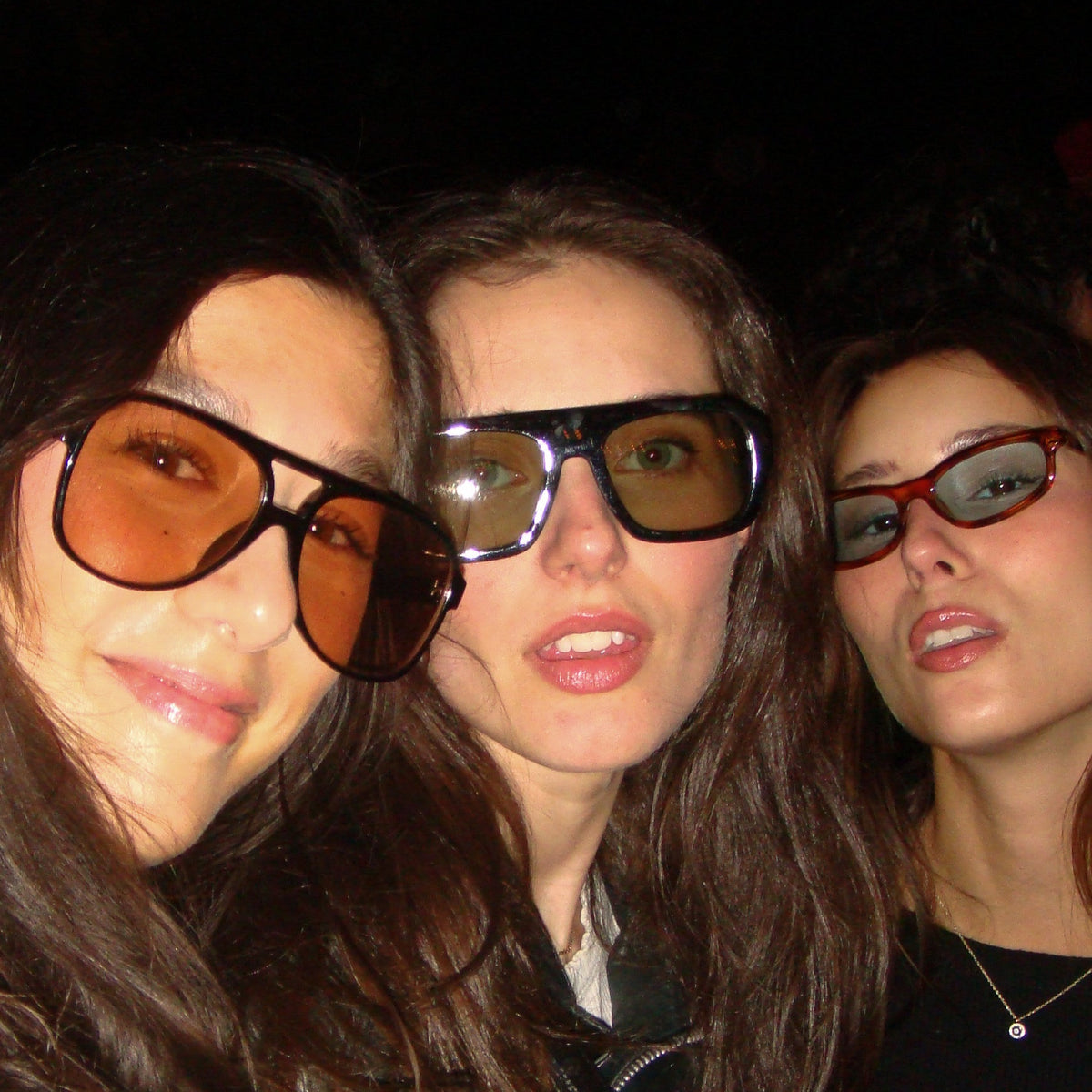 Ribotti Remake Freaky Slip sunglasses - unisex tortoiseshell oval frame, square angles, blue tinted lenses, slim retro chic 90s style 