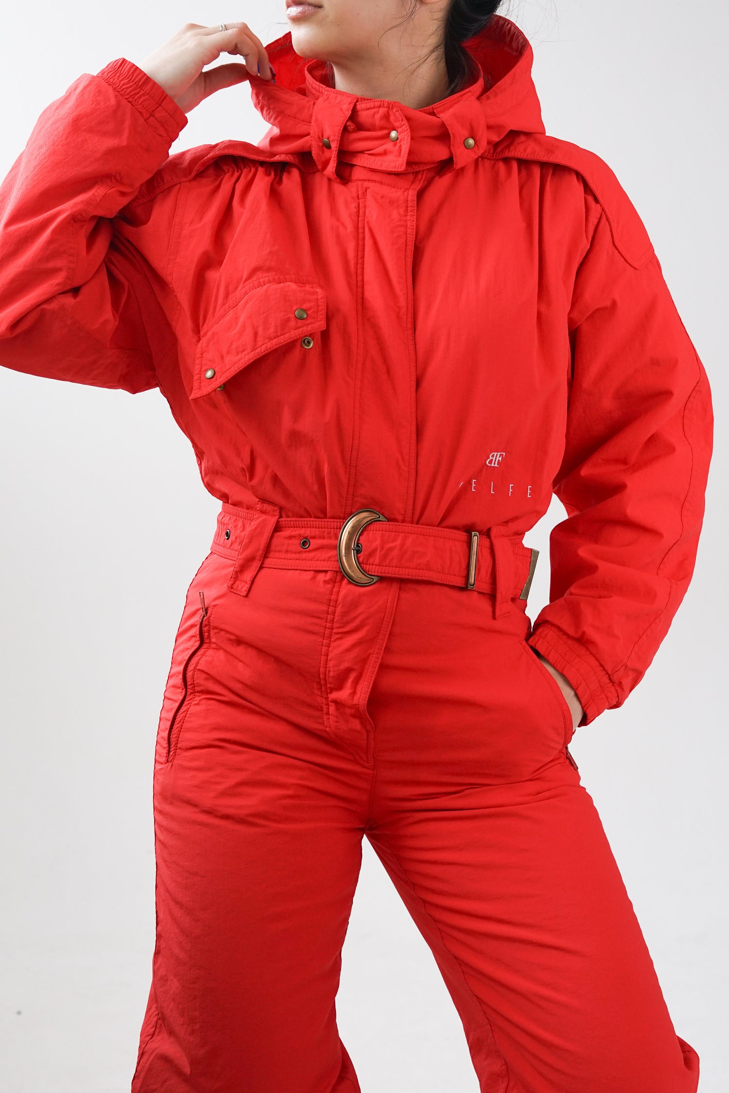 One piece ski suit vintage 80s Belfe fait en Italie pour femme taille 6 (XS)