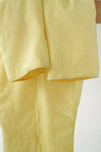 Charger l&#39;image dans la galerie, Salopette jaune vintage sans nom unisexe taille S
