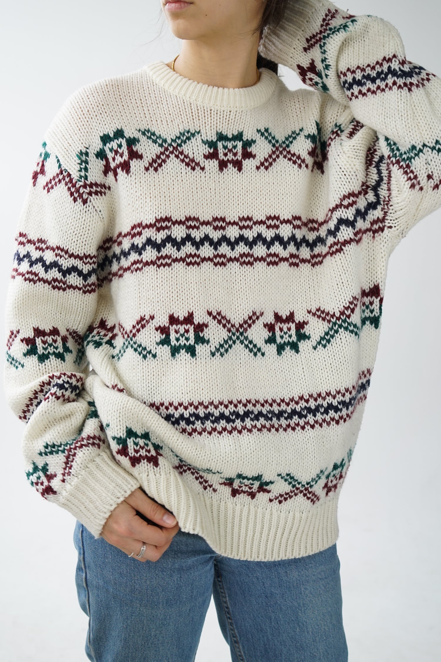 US Polo wool 15/85 sweater for men L