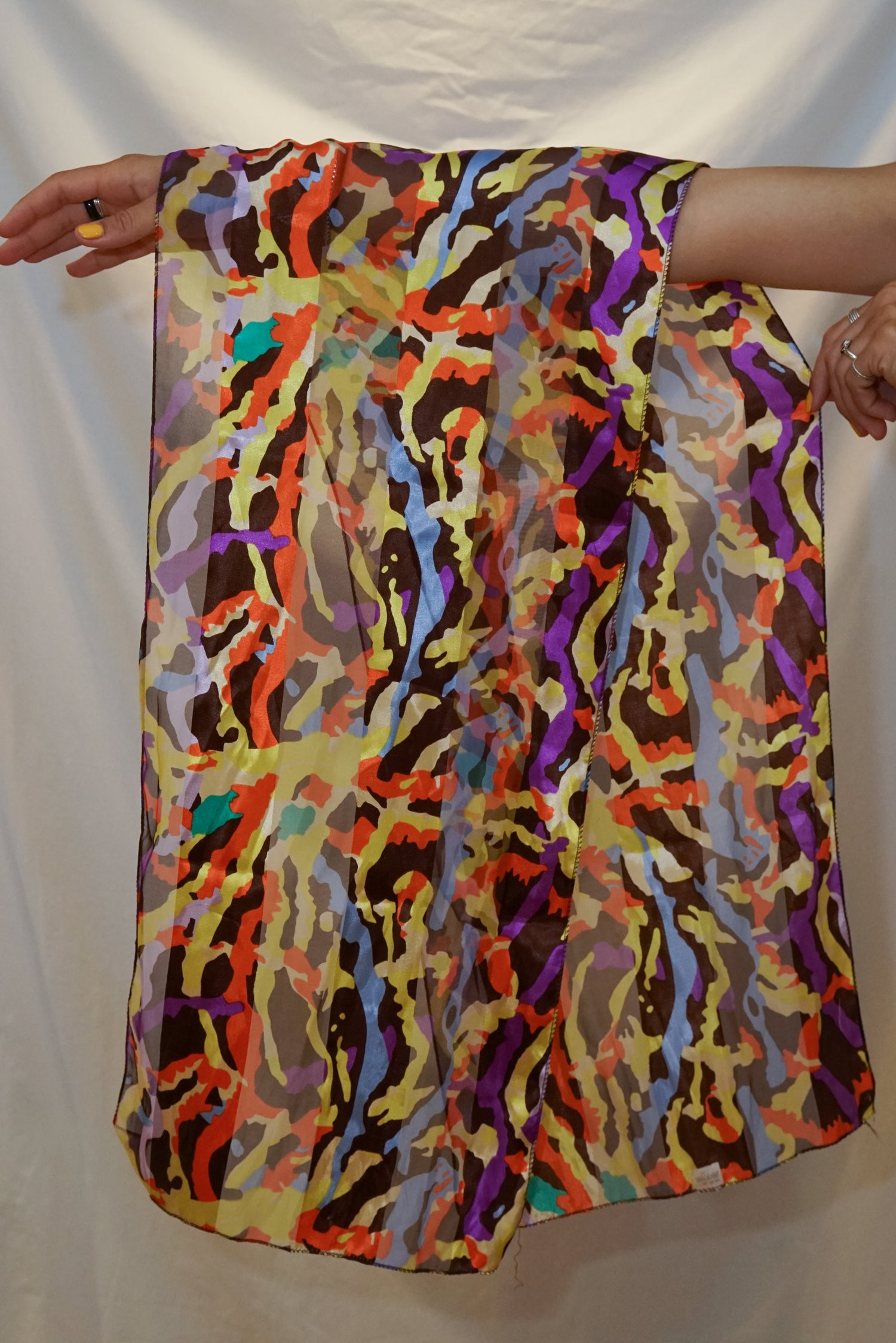 Foulard rectangle made in Korea