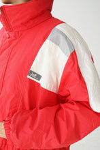 Charger l&#39;image dans la galerie, Manteau d&#39;hiver Joff rouge et blanc fait au Canada unisex taille 44 (M-L)
