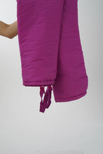 Load image into Gallery viewer, Vintage magenta overalls snow pants for women size S
