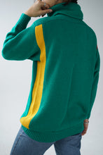 Load image into Gallery viewer, Green vintage turtleneck M
