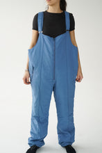 Load image into Gallery viewer, Salopette vintage Alpine bleu jeans uisexe taille 48 (L-XL)
