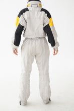 Load image into Gallery viewer, One piece Couloir snow suit ski suit gris, noir et jaune pour homme taille 42 (M)
