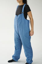 Load image into Gallery viewer, Salopette vintage Alpine bleu jeans uisexe taille 48 (L-XL)
