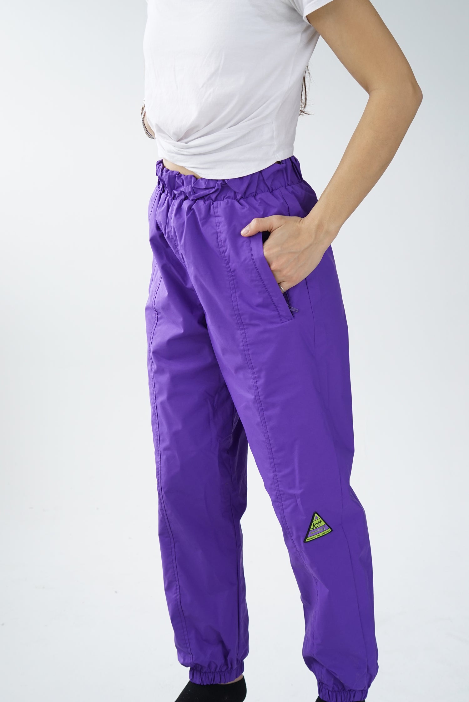 Vintage Joff purple snow pants unisex size 28