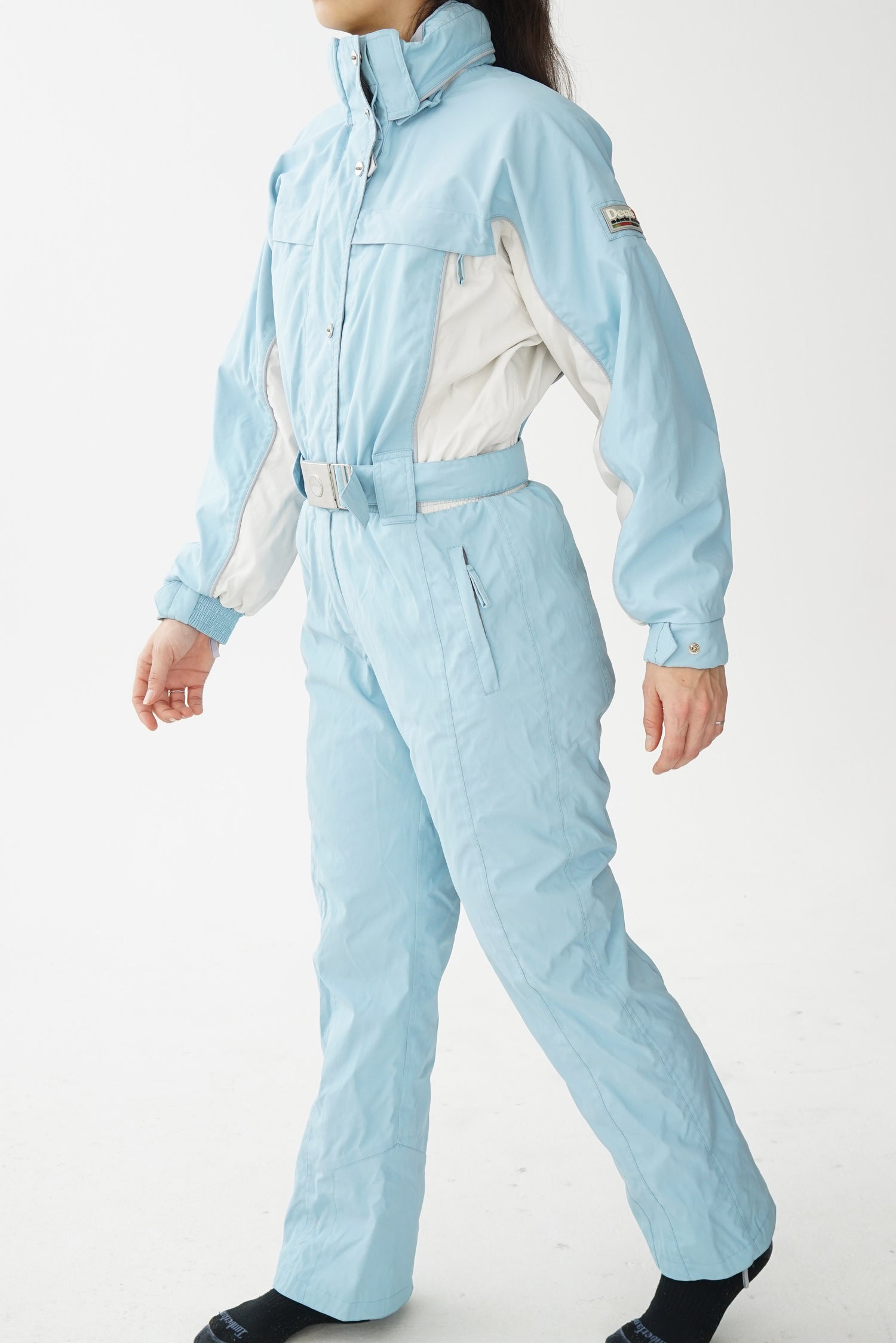 One piece 90s Degré 7 bleu et blanc pour femme taille 40 (XS-S)