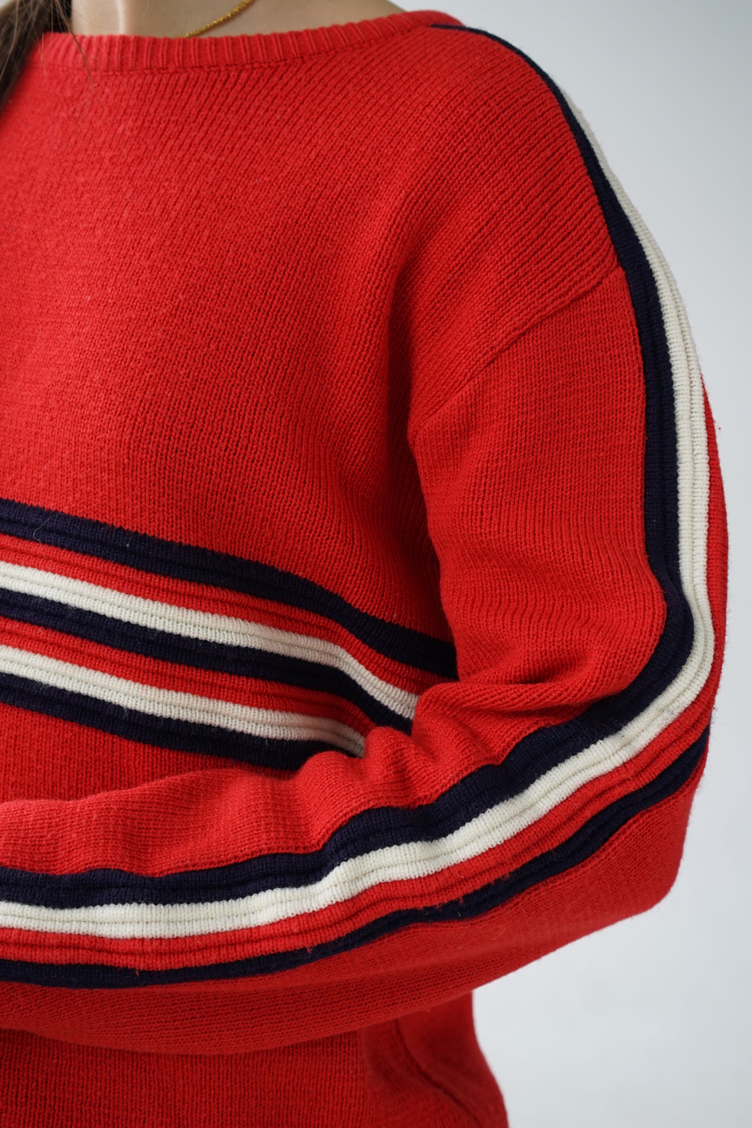 Vintage ski sweater Jean Michaud M for men