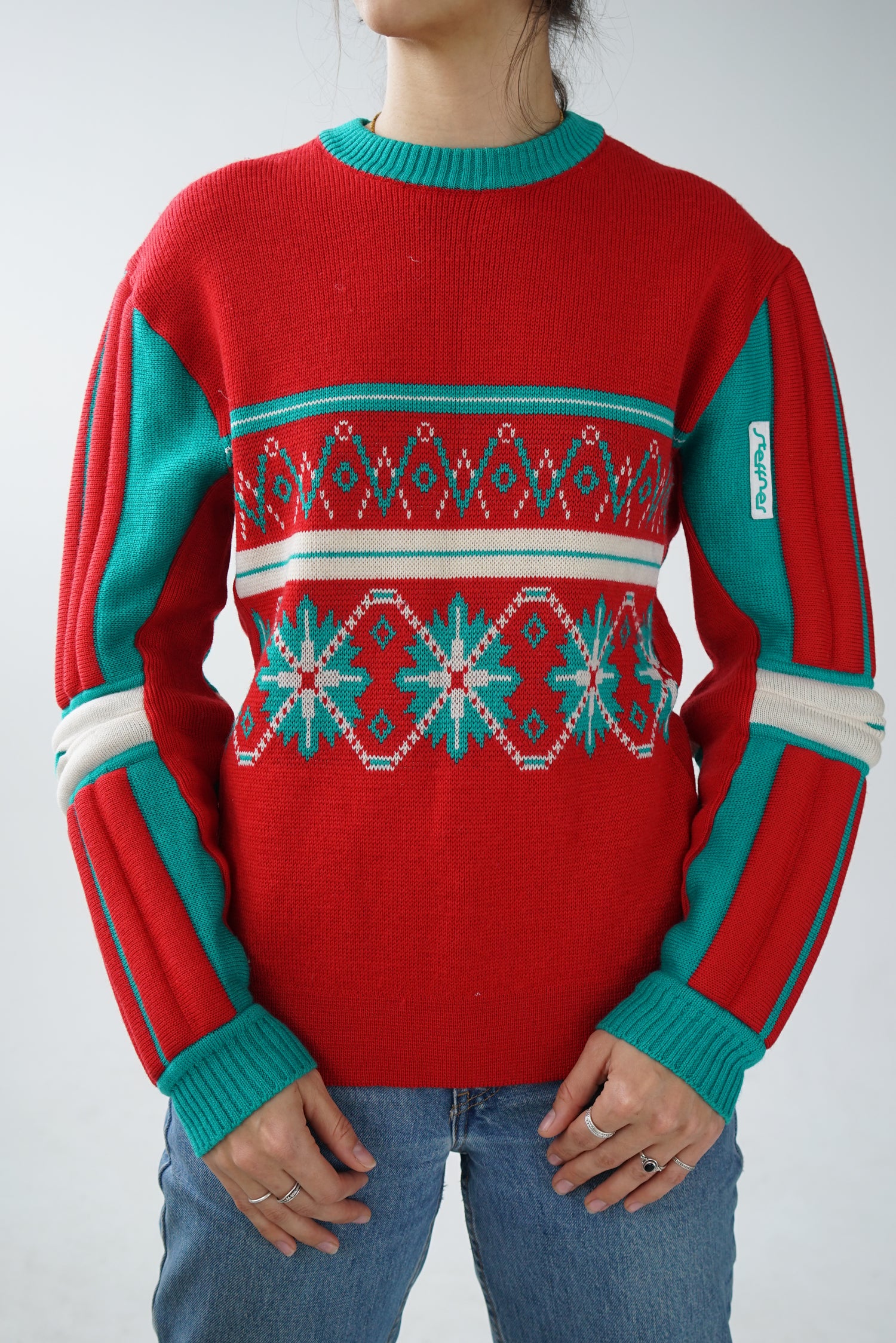 Vintage Steffner Alpine Ski Sweater