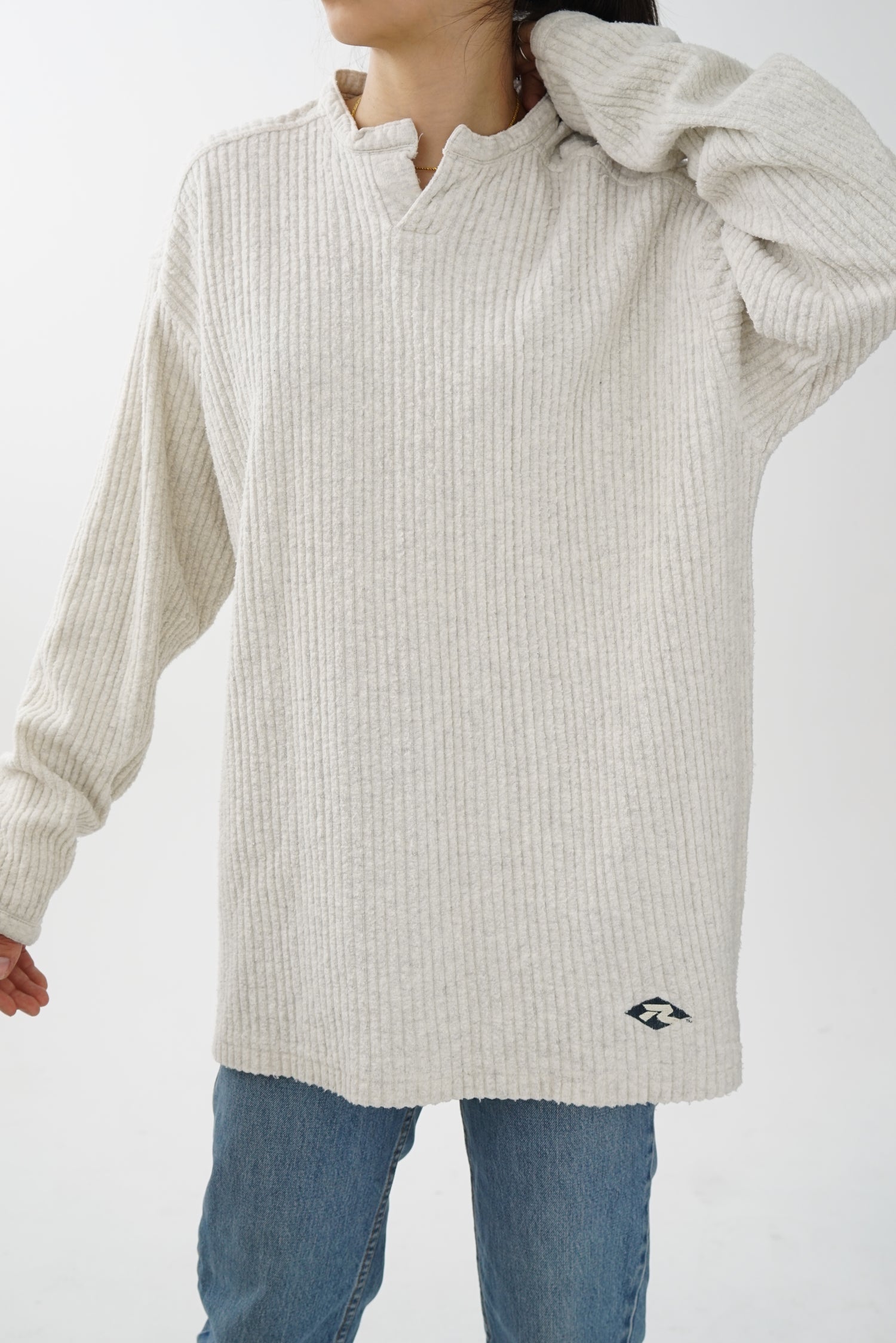 Crewneck vintage style corduroy RipZone pour homme taille M (40)