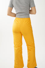 Load image into Gallery viewer, Vintage yellow snow pants for women size S

