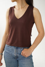 Charger l&#39;image dans la galerie, HKR Collection Camisole 90s brune taille M

