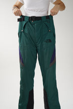 Load image into Gallery viewer, The North Face TNFx dark green snow pants for mean size L
