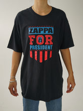 Load image into Gallery viewer, Concert Tee Zappa for president
