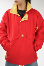 Charger l&#39;image dans la galerie, Manteau léger Lifa rouge et jaune taille M-L
