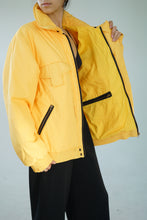 Charger l&#39;image dans la galerie, Manteau léger vintage jaune taille M-L
