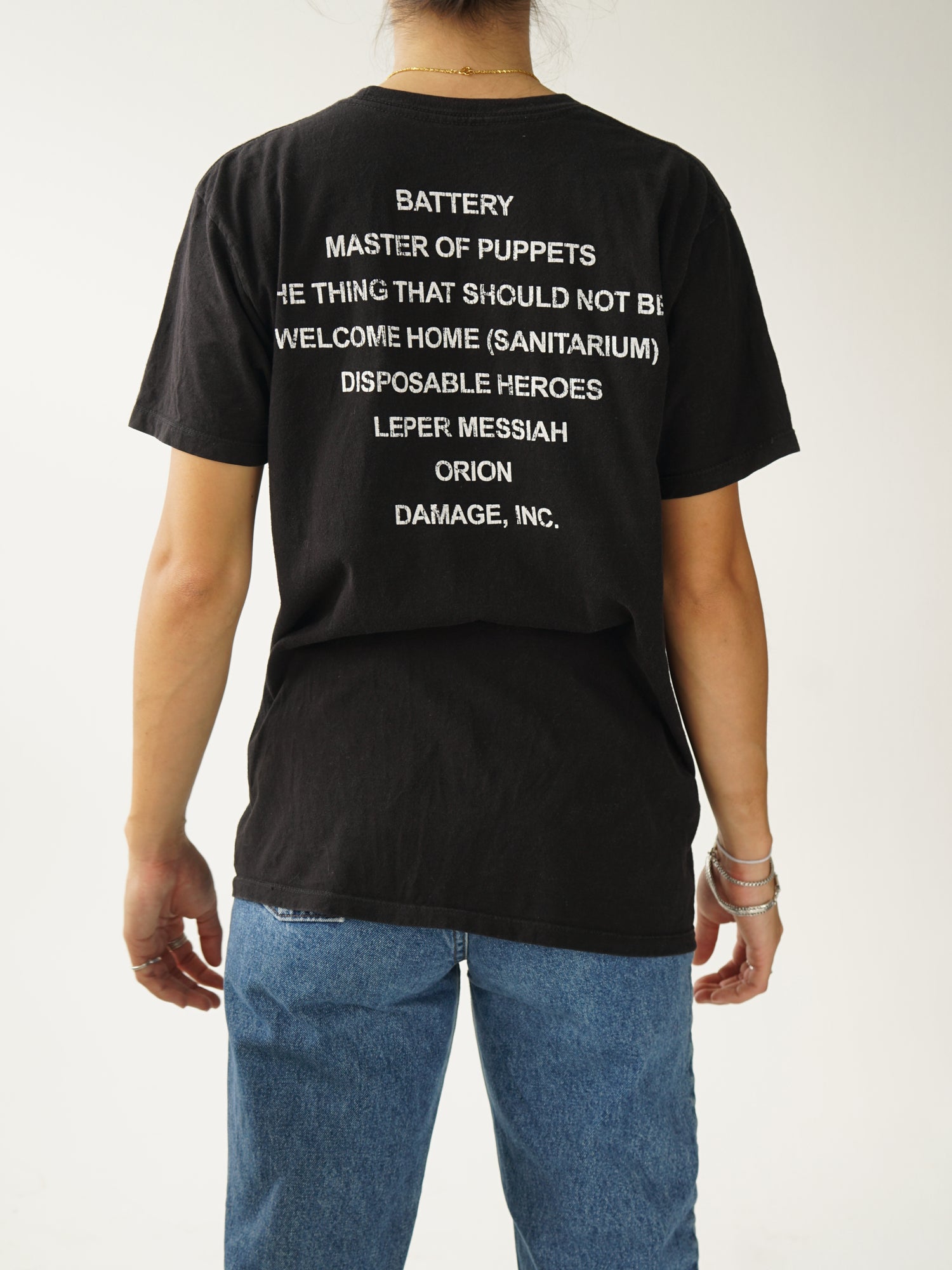 Concert Tee Recent Metallica master of puppets