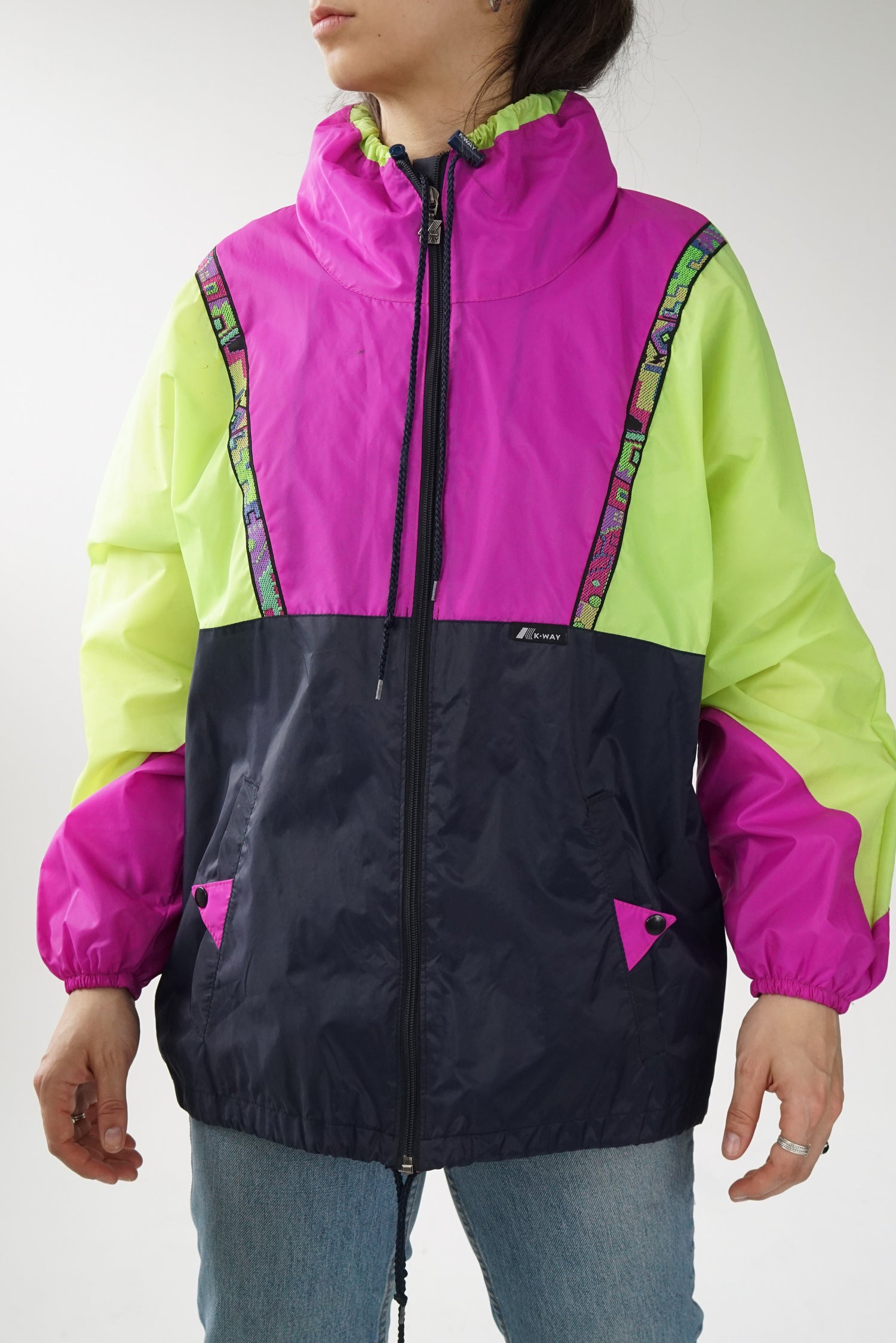 Imperméable doublé K-Way funky M