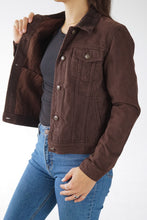 Load image into Gallery viewer, Jeans jacket brun Lauren Jeans de Ralph Lauren pour femme taille S
