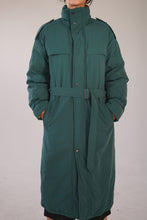 Charger l&#39;image dans la galerie, Manteau long en duvet style trench coat
