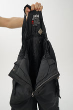 Charger l&#39;image dans la galerie, Pantalon de neige salopette Jupa Sport noir pour femme taille 14 ans (XS)
