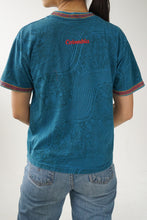 Load image into Gallery viewer, T-shirt vintage SportSanti turquoise taille S
