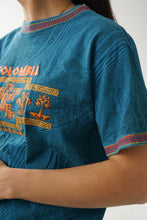 Charger l&#39;image dans la galerie, T-shirt vintage SportSanti turquoise taille S
