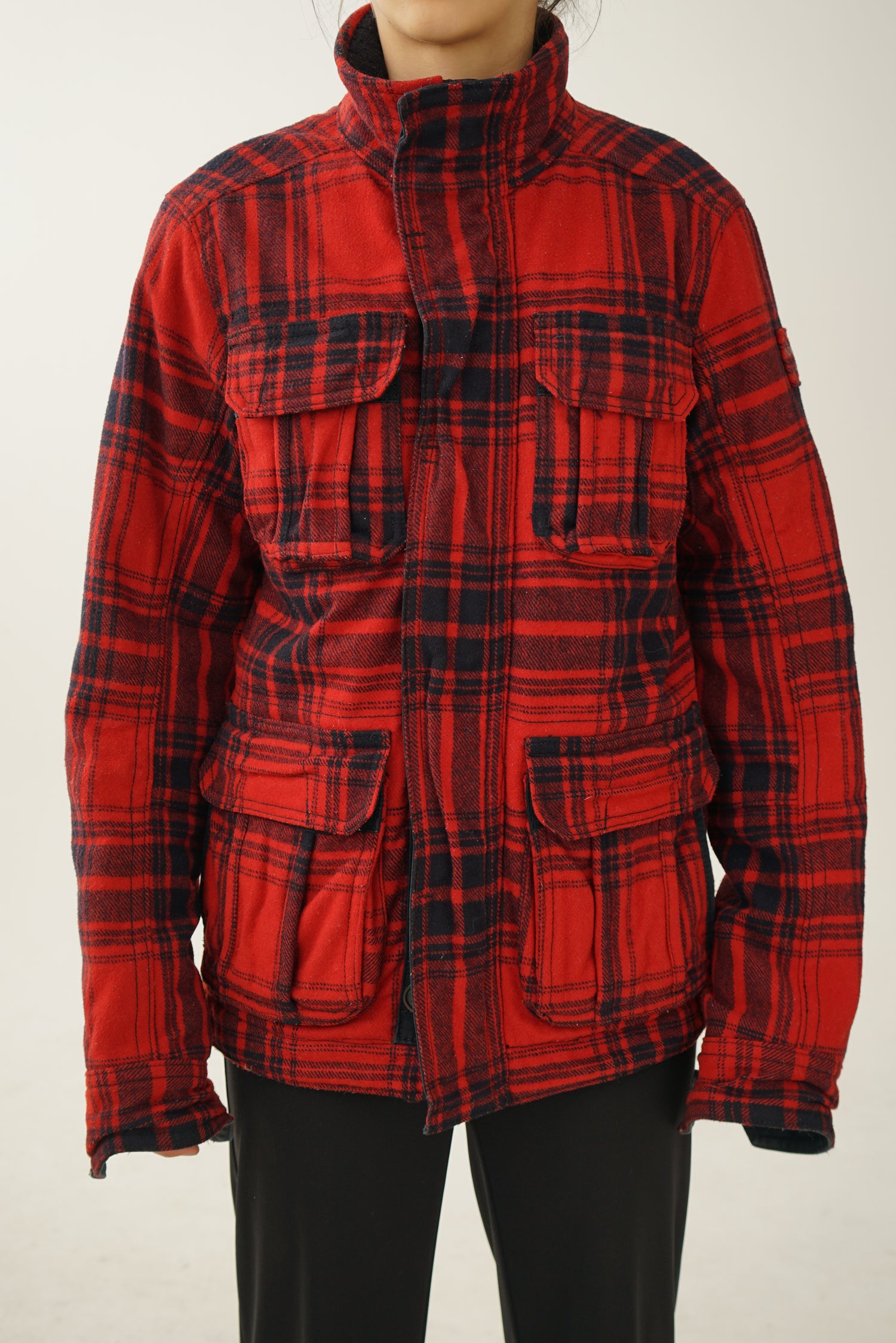 Manteau en laine Abercrombie & Fitch M