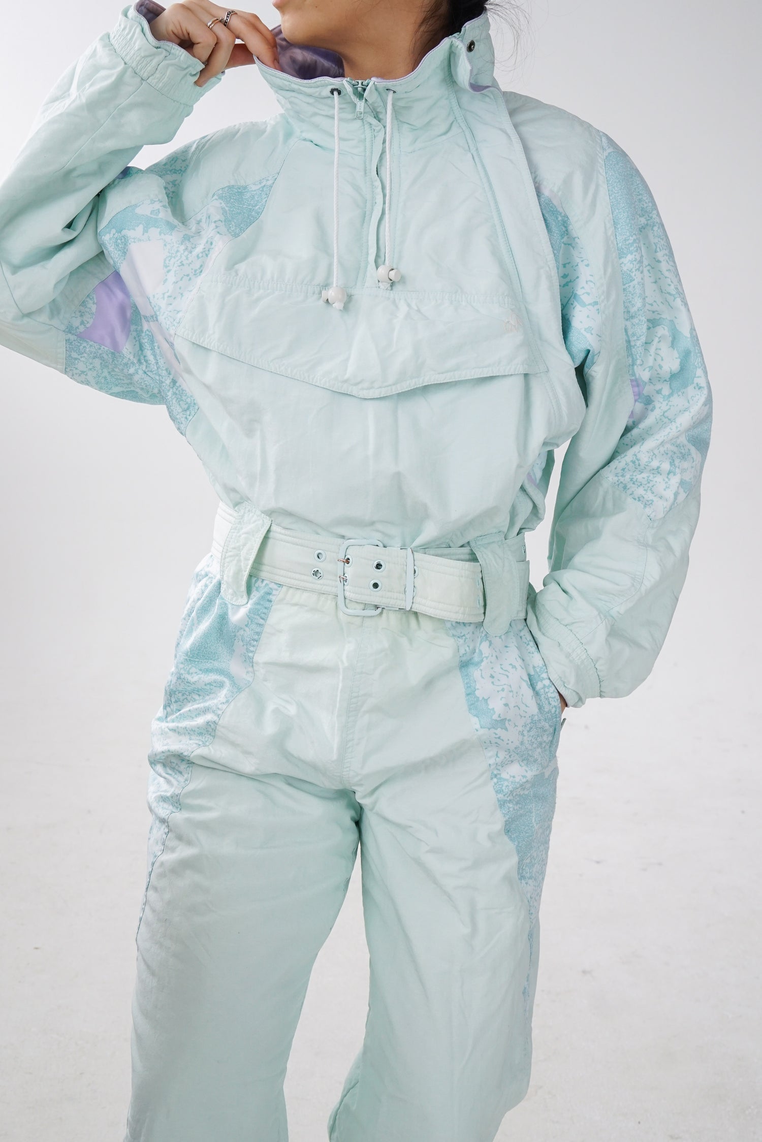 Habit de ski Hot Ski suit turquoise pour homme taille M