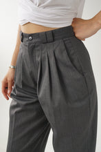 Load image into Gallery viewer, Pantalon classique gris Club Sanjak pour femme taille 10 (S)
