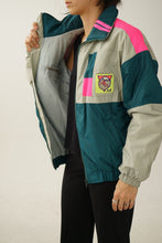 Load image into Gallery viewer, Insane Joff coat green and neon pink
