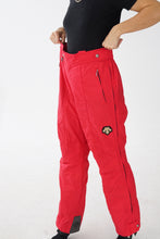 Load image into Gallery viewer, Pantalon de neige de ski Descente rouge pour homme taille 38 (L-XL)
