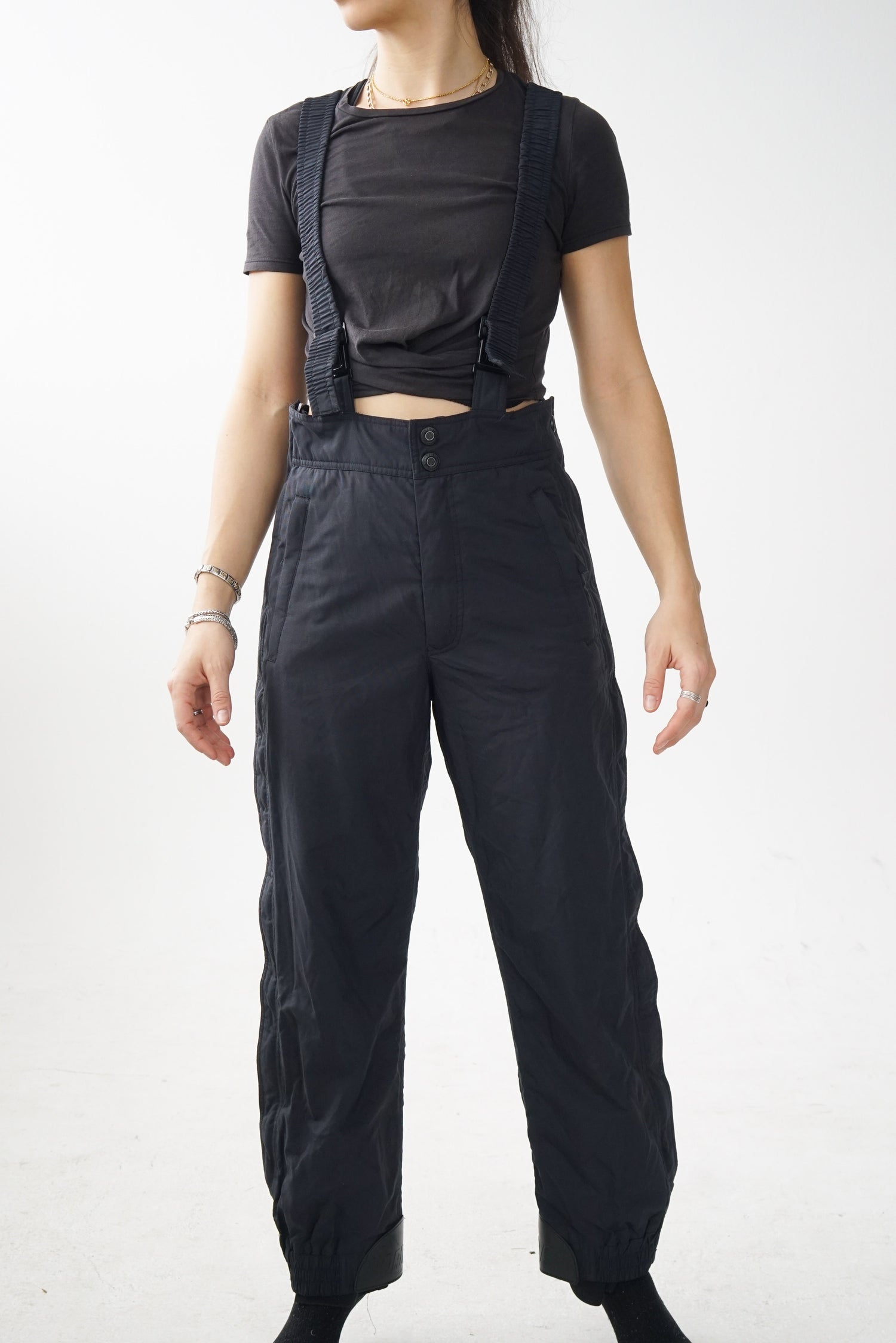 Nordica salopette de neige jambe ajusté unisexe noir T.30