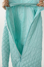 Charger l&#39;image dans la galerie, Snow Suit vintage léger turquoise pour femme taille M
