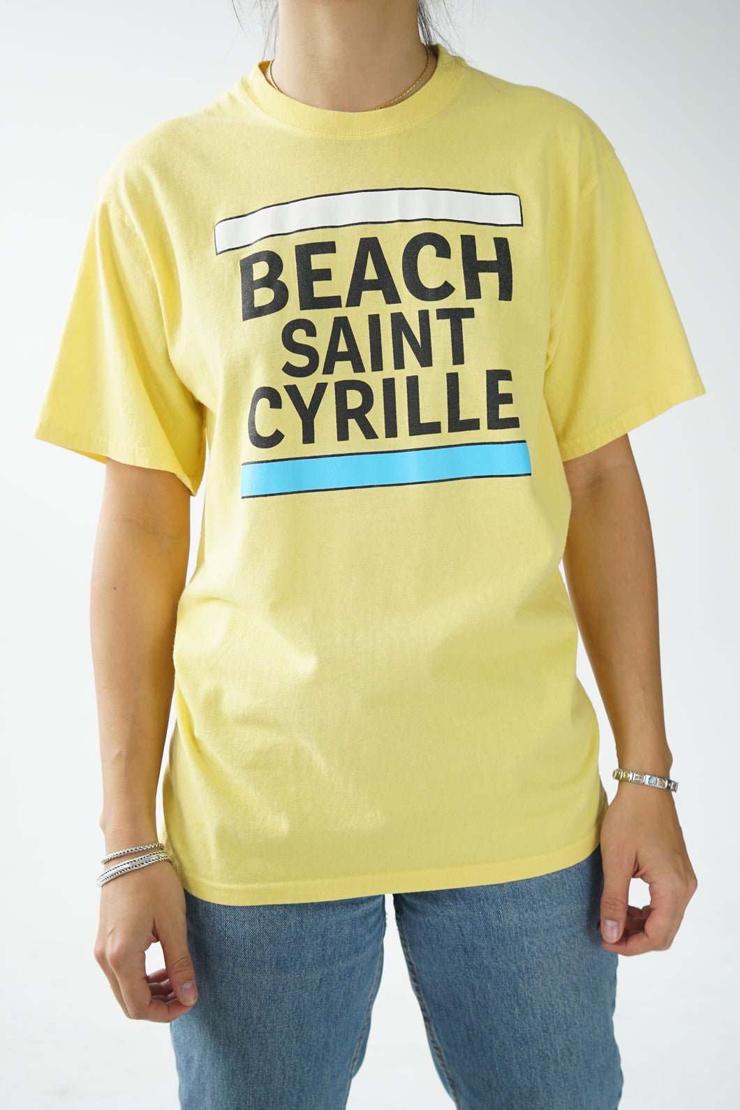 Vintage Authentic Tee Compagny «Beach Saint Cyrille»