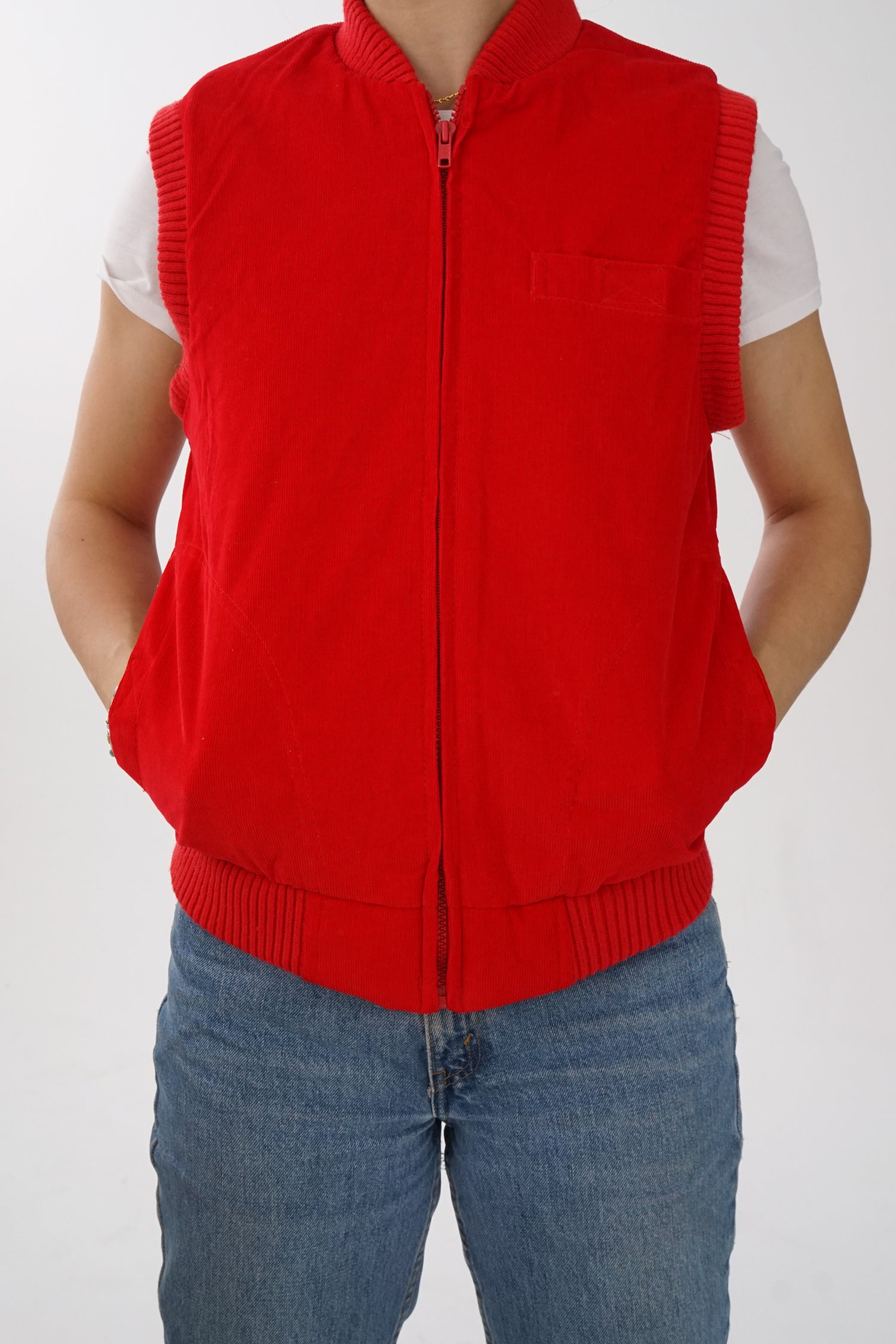 Veste sans manche vintage Timber Trail taille S