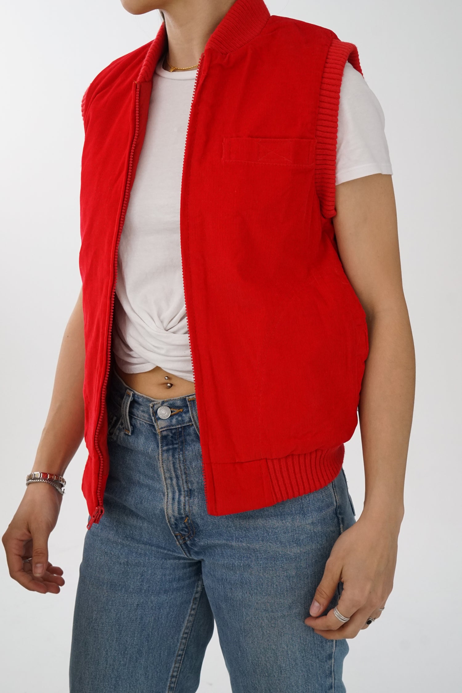 Veste sans manche vintage Timber Trail taille S