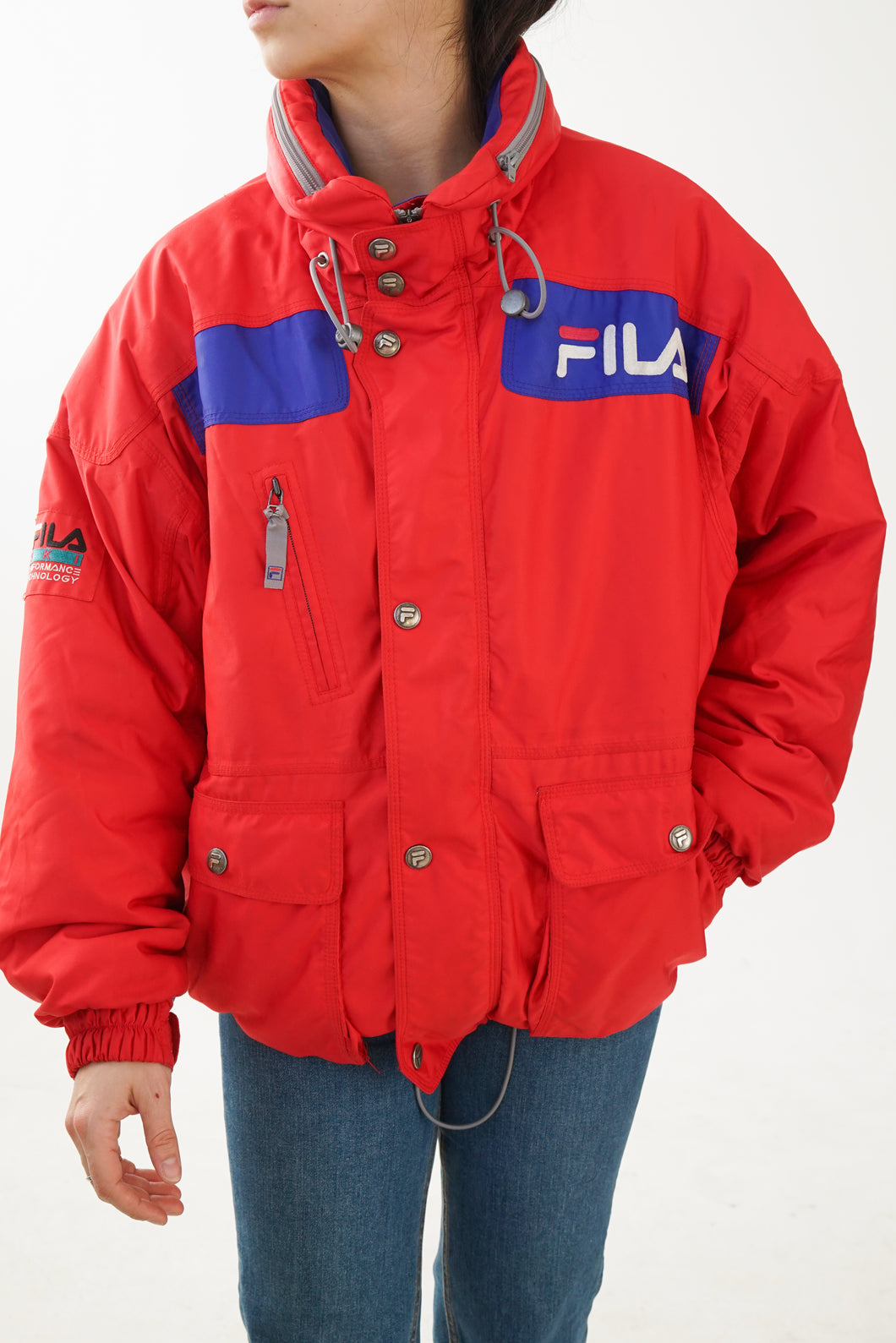 Vintage Fila ski jacket for men size S