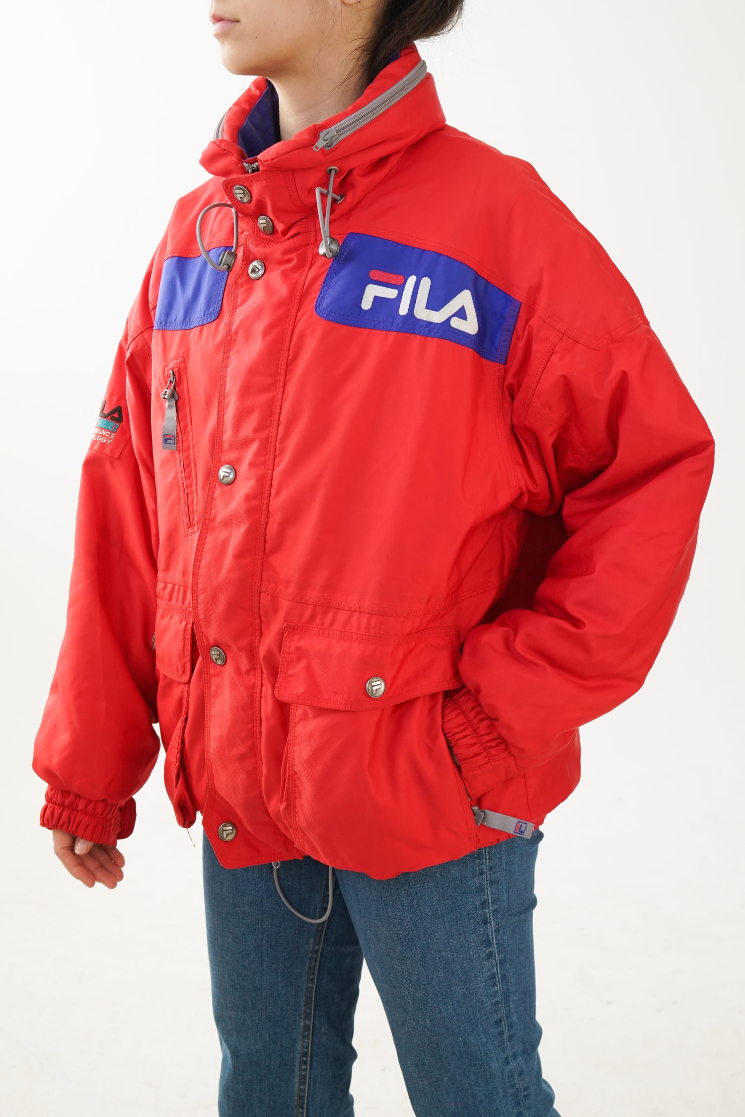 Vintage Fila ski jacket for men size S