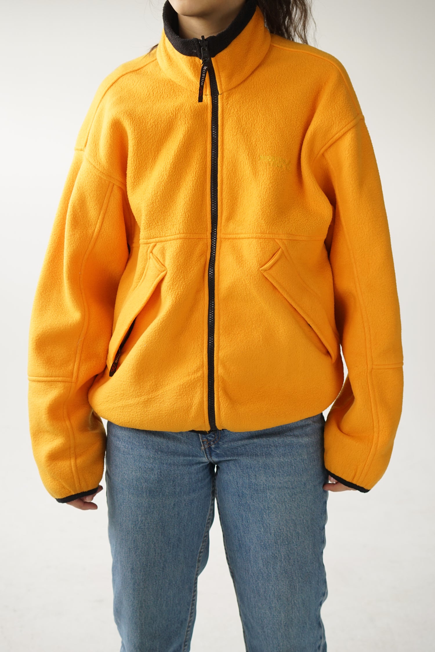 Mobius yellow fleece for men M-L