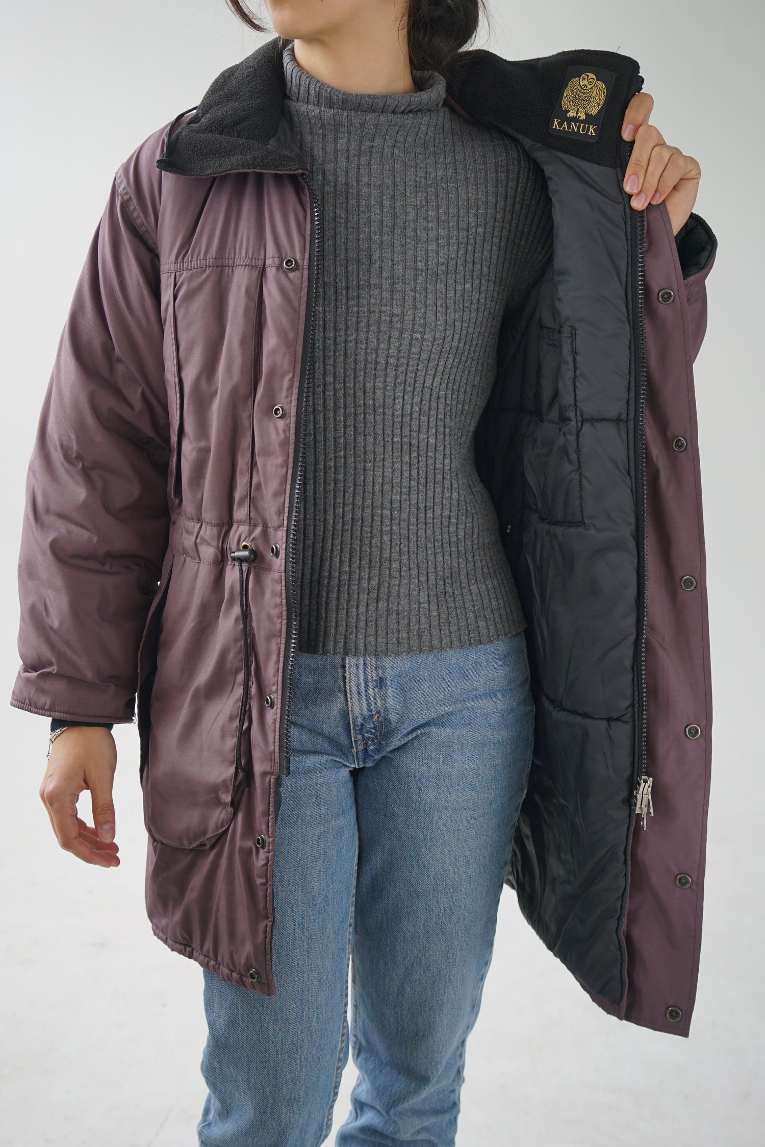 Manteau Kanuk mauve Small