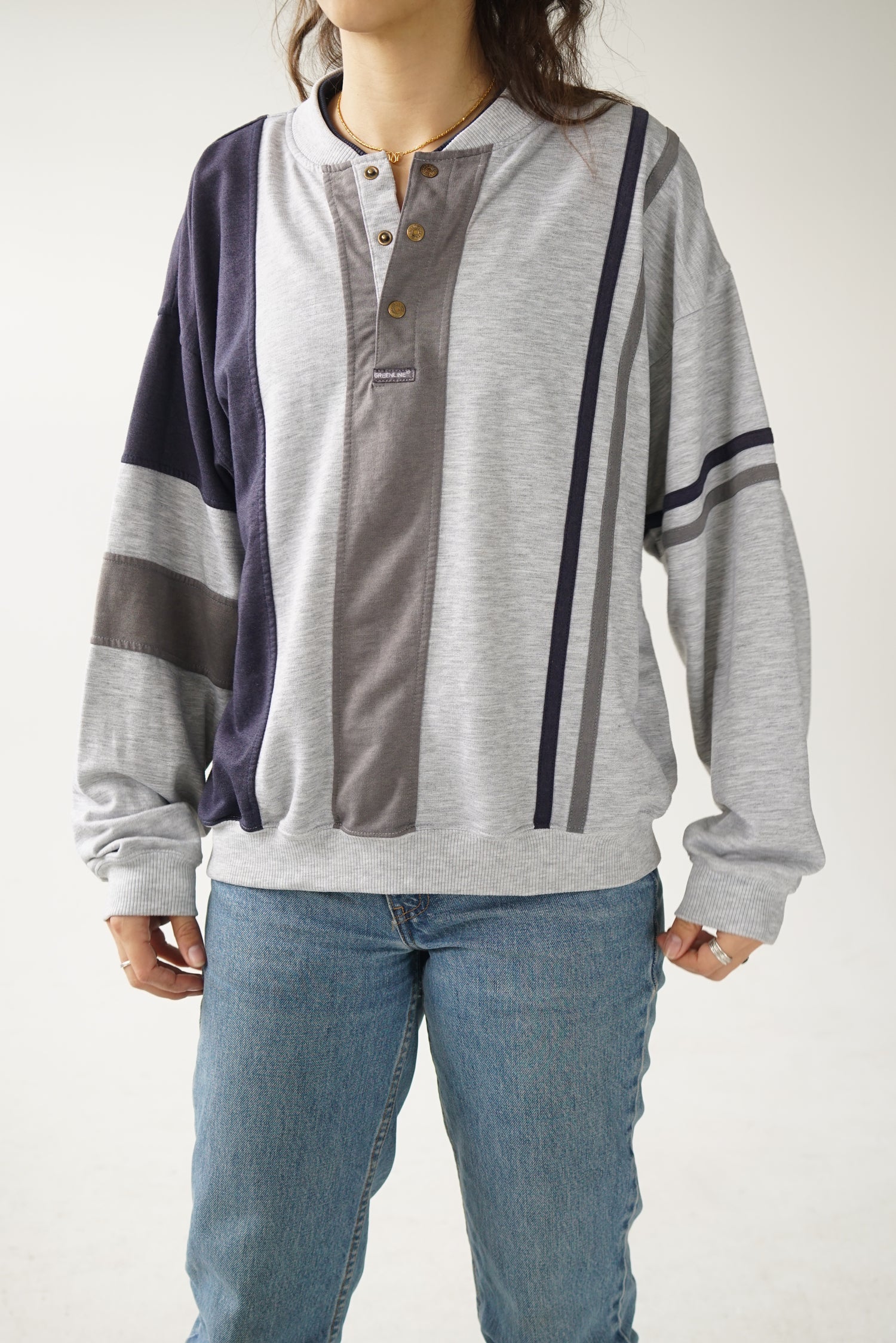 Vintage tennis sweater for men M