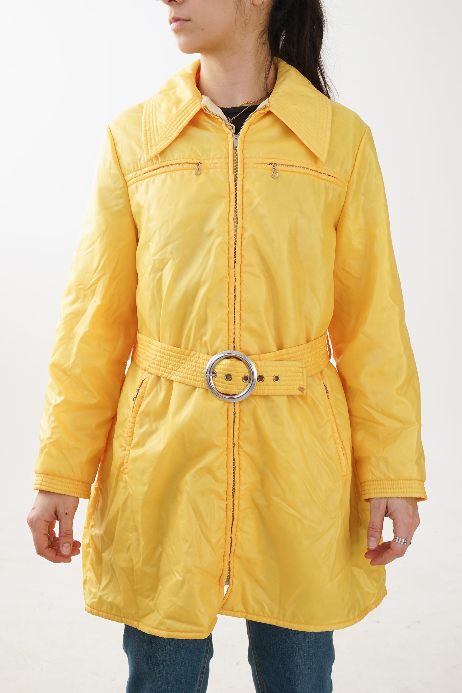 Manteau White Stag jaune vintage 70s S