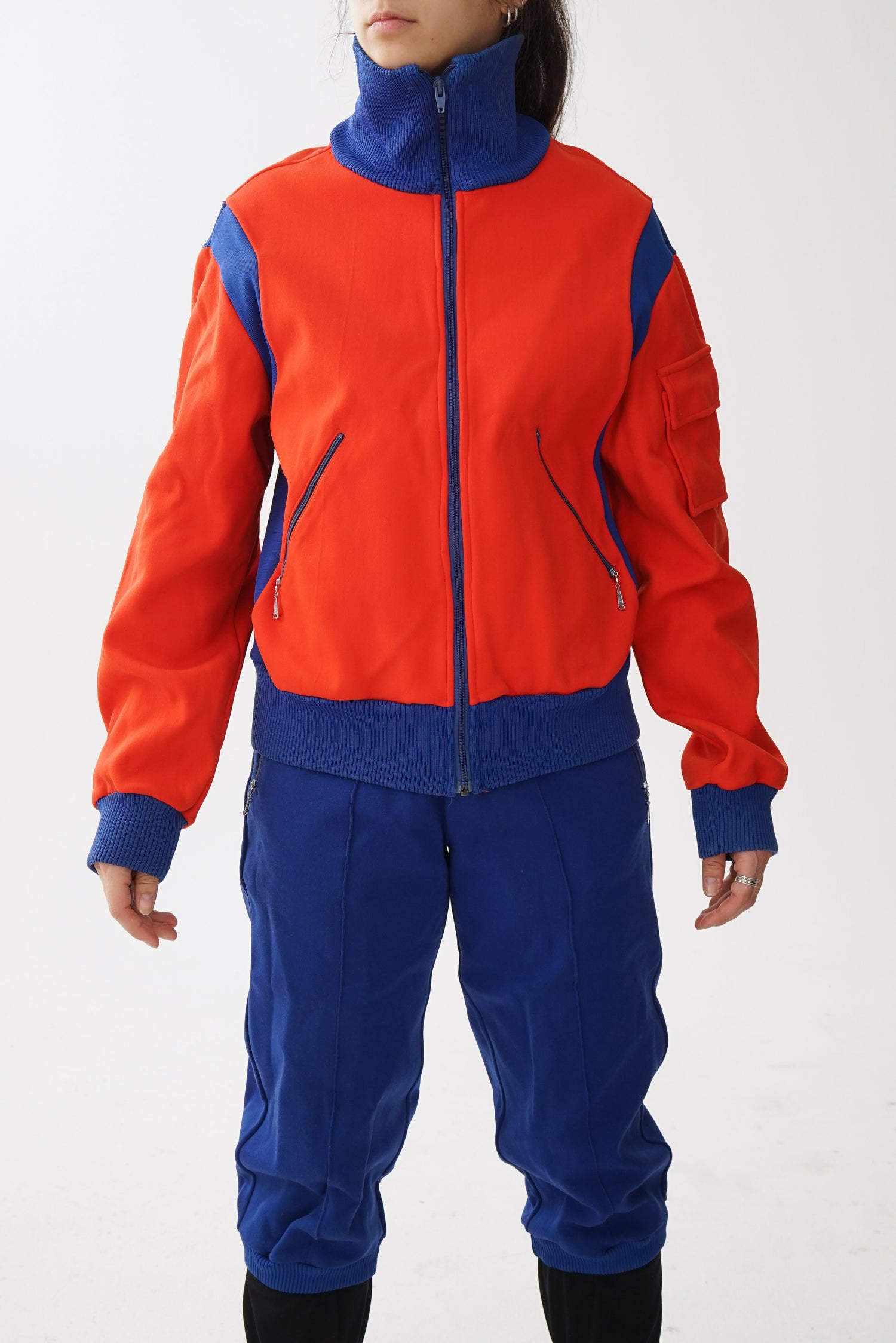 Habit de ski de fond rétro en Nylon Aventur pour homme taille L